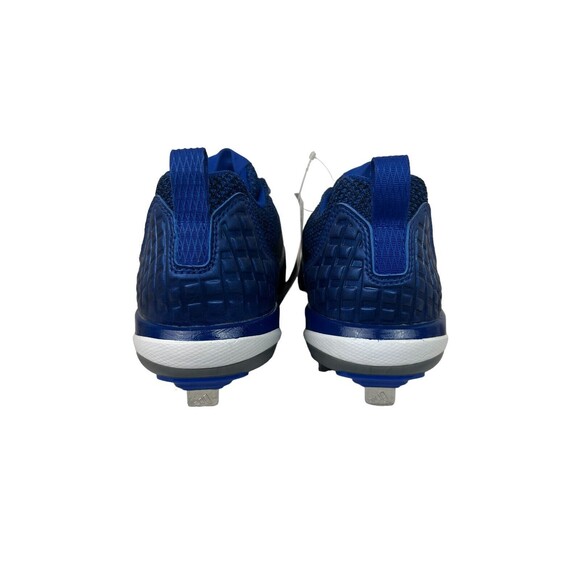 Adidas Softball Cleats Women's 6.5 NWT Blue PowerAlley 5 Low Metal Fastpitch - Picture 5 of 12